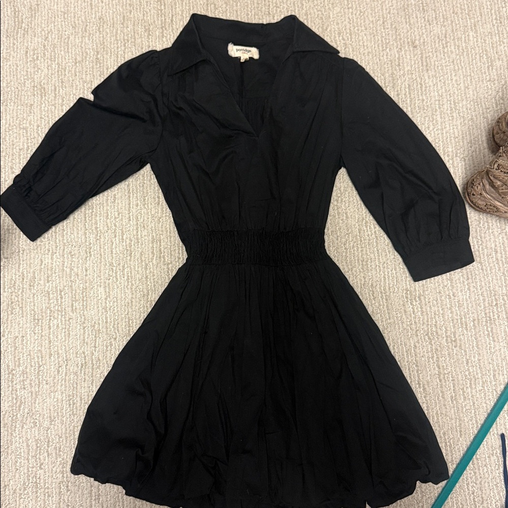 Elegant Black Mini Dress